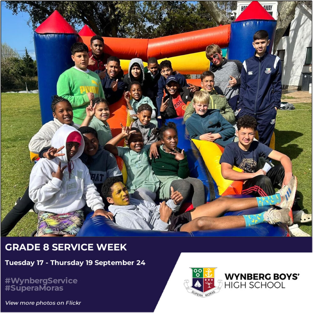 Grade 8 Service Week