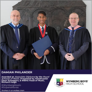 Deon Scheepers, Damian Philander, and Richard Haigh